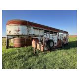WW Gooseneck Stock Trailer, 6 WW Gooseneck Stock Trailer, 6