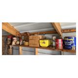 Garden Border, Nails, Screws, Small Pot,