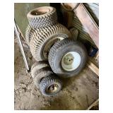 7+/- Various Sized Tires
