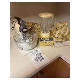 Vintage Sunbeam Mixer, Hamilton Beach Blender