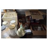 Canning Jars, Jars, Lids, Foam Cooler
