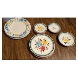 Stanyl Pottery Dishes, 4 Mikasa Plates