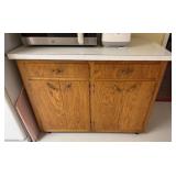 Rolling Kitchen Island or Cabinet (No Contents)