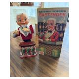 Vintage Rosko Battery Operated Tin Toy w/