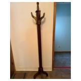 Vintage Wooden Coat Rack