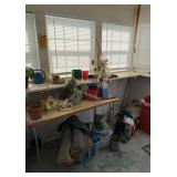 Misc. Garden Items & Table