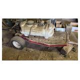 Fimco 15 Gallon Sprayer on a Pull Behind Sprayer