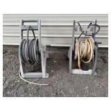 2 Watering Hose Reels, Water Hose