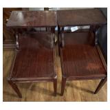 Matching Two-Tiered End Tables