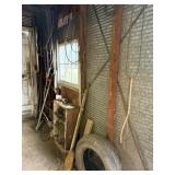 Tire, Wooden Shelf, Belts, Furniture Clamp,