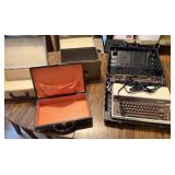 Royal Academy Electric Typewriter, 3 Small Storage