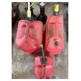 3 Gas Cans