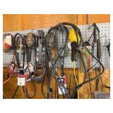 Tarp Straps, WD-40, Shop Lights, Belts, Box Fan,