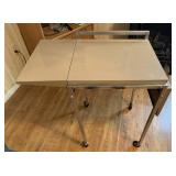 Vintage Rolling Typewriter Table