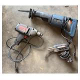 Soldering Gun, Craftsman Drill, Reciprocating Saw