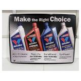 Plastic Valvoline Single Sided Sign