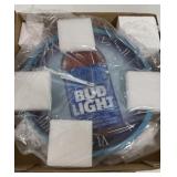 New in the Box Budlight Advertising Clock