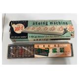 Dial-A-Matic Adding Machine, Abacus