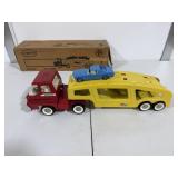 Structo Car Carrier w/ Original Box & 1 Original