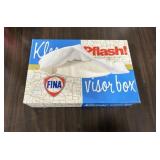 Vintage 1980s Fina Kleenex Box