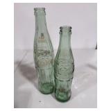 2 Vintage Coca-Cola Bottles
