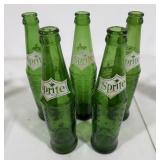 5+/- Vintage Sprite Bottles