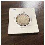1899 Silver Quarter