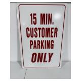 1992 15 Min. Customer Parking