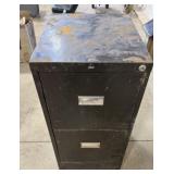 2-Drawer File Cabinet (No Key)