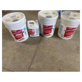 (3) 5 Gallon Buckets of Mapelastic AquaDefense,