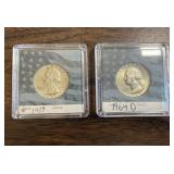 1957 & 1964 Washington Quarters
