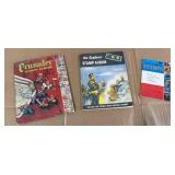 2 Stamp Album Books, 1 Stamp Handbook