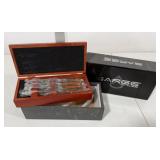 Sarge Knives 4pc Steak Knife Set in Wooden Box