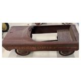 Vintage Fire Chief Pedal Car