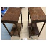 2 Matching Small Side Tables