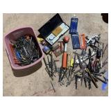 Dial Caliper, Misc. Drill Bits, Scraper