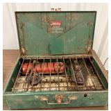 Vintage Coleman 413G Double Burner Stove