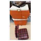 2 Coolers, 2 Stadium Seats, Flashlight, Decoy