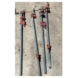 (4) Approx. 30" Furniture Clamps