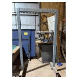 HD Rolling Shop Made Rack