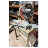 Delta 10" Compound Miter Saw on a Wood Stand