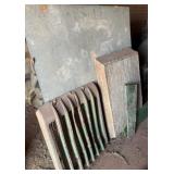 Tractor Grill, Piece of Sheet Metal, Shop Made