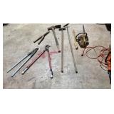 Craftsman Chainsaw, Electric Hedge Trimmer,