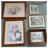 5+/- Framed Wall Art Pieces