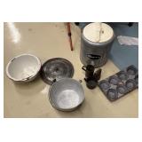 Gott Water Jug, Enamelware Bowl, Pot, Pan,