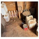 Misc. Lumber, Metal Rods, Motor,