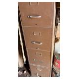 Invincible 4-Drawer File Cabinet w/ Safe in Top