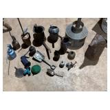 Grease Guns, Pitchers, Funnels