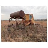 Feed Mixer, Fuel Tank on a Stand