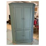 Large Wooden Corner Cabinet